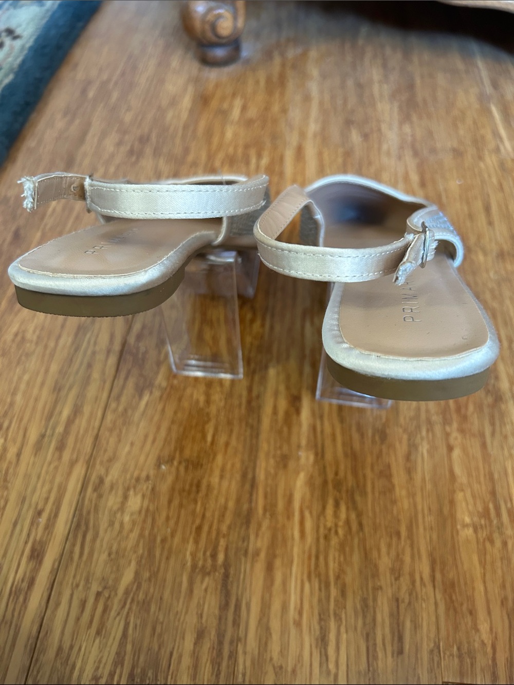 Primark Rhinestone Pointed Toe Slingback Flats - Picture 4 of 5